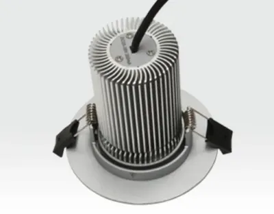 15W LED Einbau Leuchte silber Warm Weiß / 650lm IP44 230VAC — Bild 3