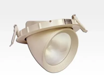 20W LED Einbau Spotleuchte weiß rund Neutral Weiß / 4000-4500K 1300lm 230VAC IP40 90Grad