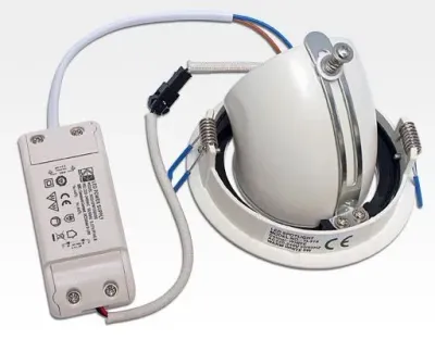 20W LED Einbau Spotleuchte weiß rund Neutral Weiß / 4000-4500K 1300lm 230VAC IP40 90Grad — Bild 5
