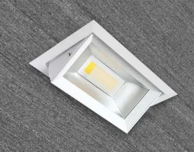 30W LED Einbau Spotleuchte weiß rechteckig Neutral Weiß / 4000-4500K 1800lm 230VAC IP44 120Grad — Bild 2