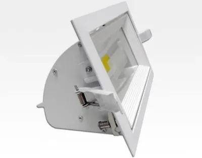 40W LED Einbau Spotleuchte weiß rechteckig Neutral Weiß / 4000-4500K 2400lm 230VAC IP44 120Grad — Bild 4