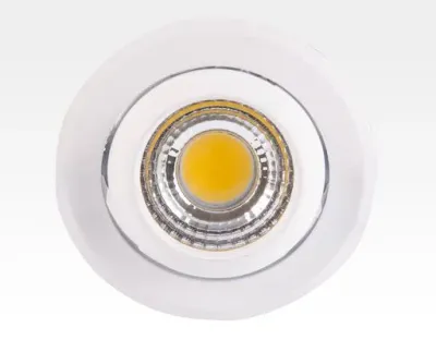 3W LED Einbau Spotleuchte weiß rund Warm Weiß / 2700-3200K 180lm 230VAC IP44 65Grad — Bild 3