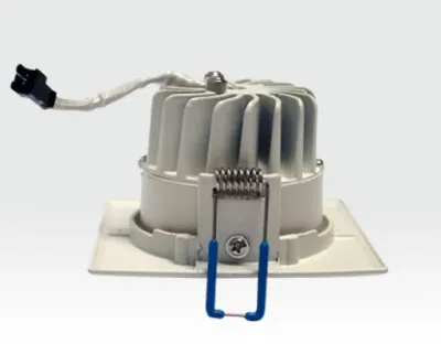 5W LED Einbau Spotleuchte weiß quadratisch Warm Weiß / 2700-3200K 300lm 230VAC IP44 65Grad — Bild 4