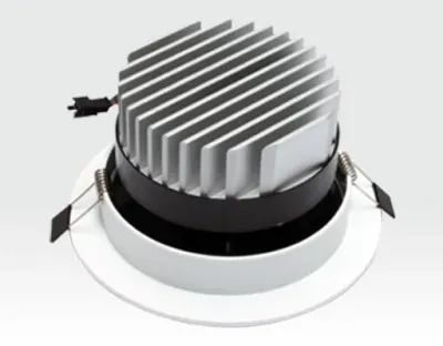 9W LED Einbau Spotleuchte weiß rund Warm Weiß / 2700-3200K 585lm 230VAC IP40 120Grad — Bild 3
