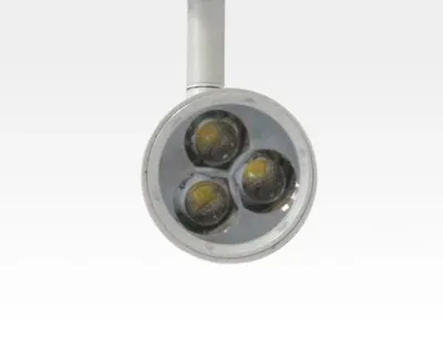 8W LED Fokus Mini 3-Phasen Schienen Leuchte 10-33Grad weiß / WarmWeiß 3000K 450lm 230VAC — Bild 2
