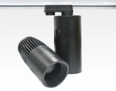 30W LED 3-Phasen Schienen Leuchte 24-60Grad einstellbar / schwarz Neutral Weiss 2800lm 230VAC