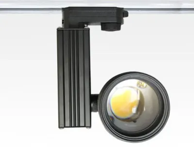30W LED 3-Phasen Schienen Leuchte 24-60Grad einstellbar / schwarz Neutral Weiss 2800lm 230VAC — Bild 5