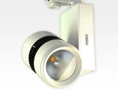 10W LED Leuchte weiss dimmbar für 3 Phasen Schienen 34Grad 650lm / Neutral Weiss 4000-4500K D92mm 230VAC — Bild 8