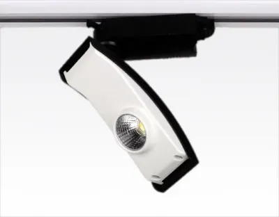 23W LED Leuchte weiss dimmbar 3 Phasen Schienen 33Grad 1970lm / Neutral Weiss 4000-4500K 230VAC — Bild 4