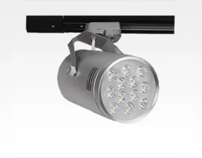 9W LED Leuchte weiss dimmbar für 3 Phasen Schienen 750lm / Warm Weiss 3000K D100mm 230VAC — Bild 2