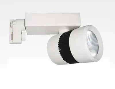 10W LED Leuchte weiss dimmbar für 3 Phasen Schienen 34Grad 668lm / Warm Weiss 3000K D92mm 230VAC