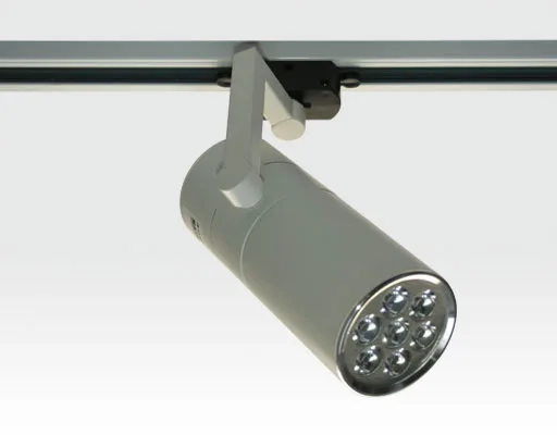 7W LED Schienen Leuchte für 3-Phasen Schienen 30Grad / weiß Neutral Weiss 420lm 230VAC