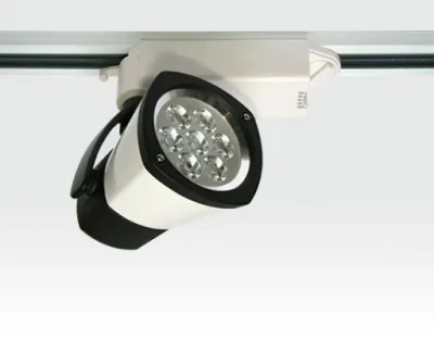 7W LED Schienen Leuchte für 3-Phasen Schienen / weiß Neutral Weiss 674lm 25Grad 230VAC — Bild 4