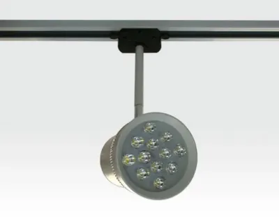 12W LED Schienen Leuchte für Ein-Phasen Schienen / weiß Neutral Weiss 720lm 230VAC
