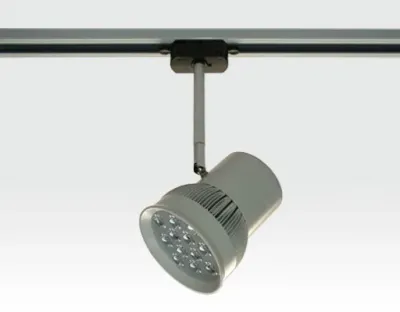 12W LED Schienen Leuchte für 3-Phasen Schienen / weiß Neutral Weiss 720lm 230VAC — Bild 2