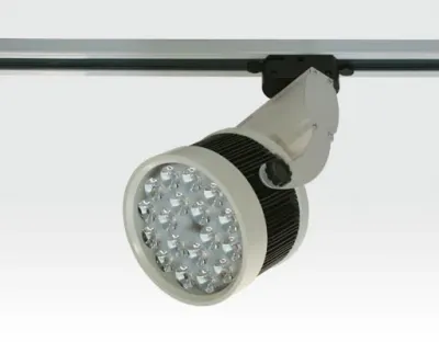 18W LED Schienen Leuchte für 3-Phasen Schienen / weiß Neutral Weiss 1609lm 30Grad 230VAC — Bild 3