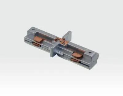 Verbinder für Ein-Phasen Schienen Silber — Bild 4