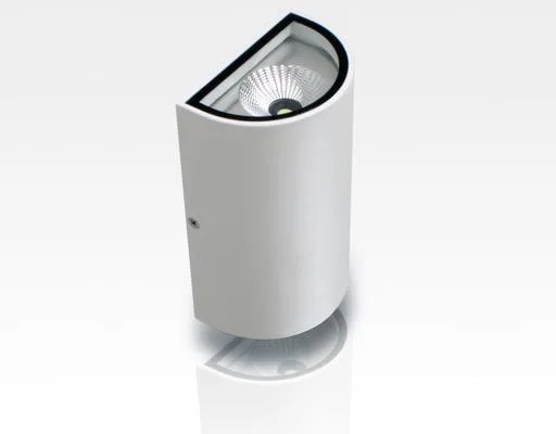 10W LED Wandleuchte Tageslicht Weiß Weiß / 1000lm IP54  230VAC
