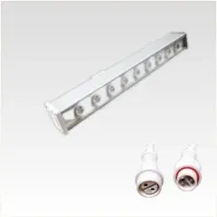 9W IP65 LED Wall Washer Fassadenstrahler Neutral Weiss / 24VDC 500mm 120° dimmbar — Bild 4