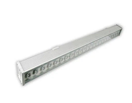 24W IP65 LED Wall Washer Fassadenstrahler RGB / 24VDC 1000mm 120° dimmbar - Achtung!! 4 Blaue LED's funktionieren nicht
