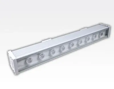 9W IP65 LED Wall Washer Fassadenstrahler Warm Weiss / 24VDC 500mm 120° dimmbar — Bild 1