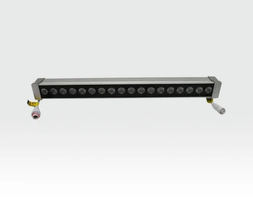 18W IP66 LED RGB Wall Washer Fassadenstrahler / 24VDC 50cm 25Grad Easy Stecker