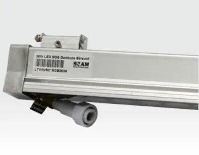 36W IP66 LED RGB Wall Washer Fassadenstrahler / 24VDC 100cm 25Grad Easy Stecker — Bild 3