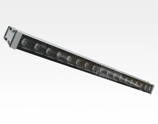 18W LED Wall Washer Fassadenstrahler Warm Weiß / 230VAC IP54 100cm 25Grad