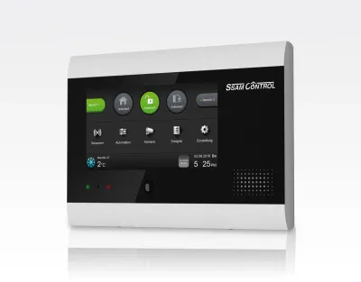 Touchscreen ControlCenter LAN EN50131 Grad2 / SSAMControl-Smartphone App — Bild 2