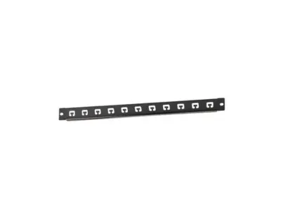 Kabel Managment Panel horizontal flach 1U / RAOK-1T