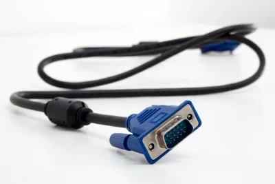 VGA Anschlusskabel 500cm Schwarz [1x VGA-Stecker - 1x VGA-Stecker] 