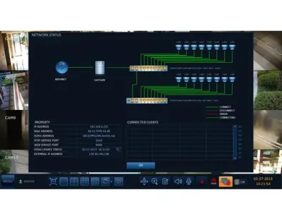 8CH IP NVR integ.PoE Switch ITX security IPX0824-P 200fps@1080p 8x FullHD DualStream 5xHDD — Bild 5