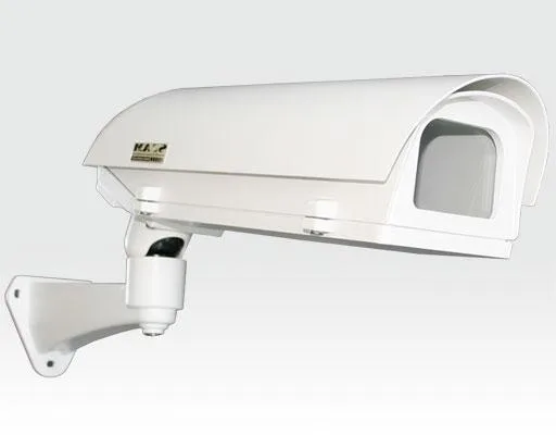 Wetterschutzgehäuse Outdoor für IP Kameras Heizung PoE versorgt / Wandarm-Kabelmanagement, Anti beschlag