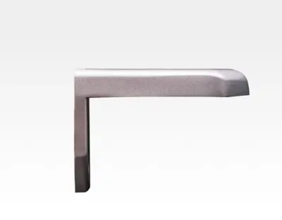 Universal Montagewinkel Wandarm Halterung Wandkonsole silber / Länge 180mm — Bild 3