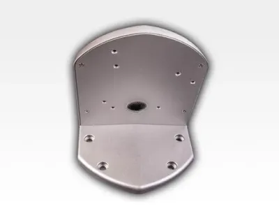 Universal Montagewinkel Wandarm Halterung Wandkonsole silber / Länge 180mm