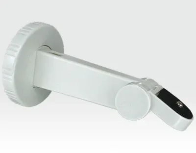 Kamerawandhalter Kunststoff beige, mini 1,5kg TK / 130mm H